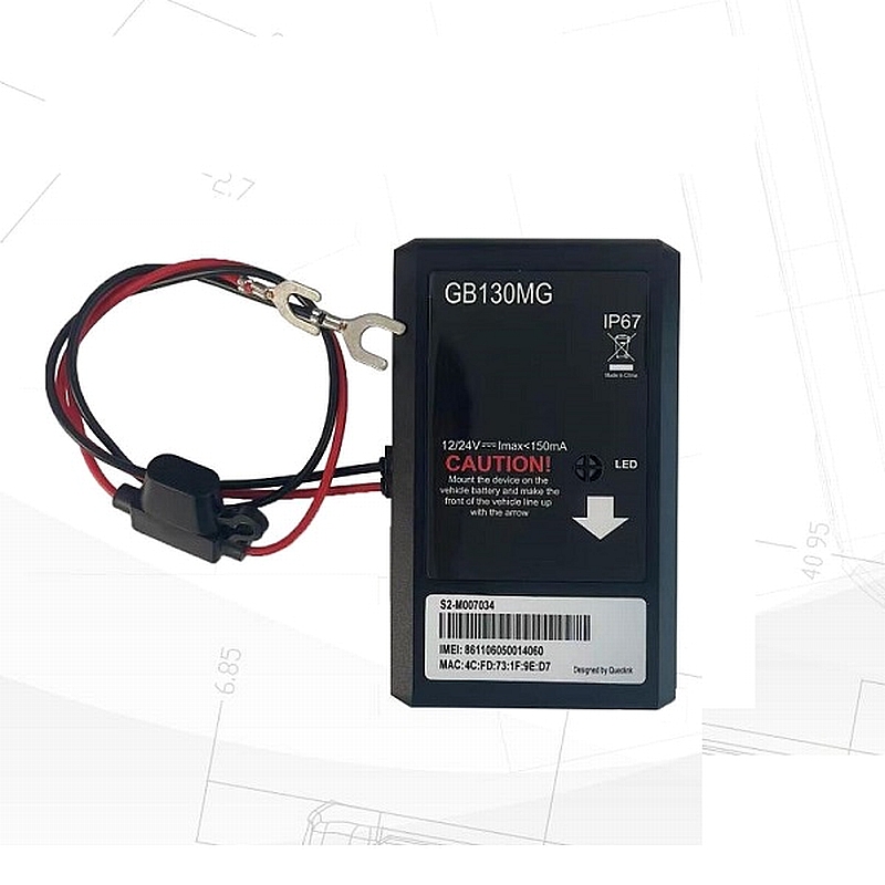 מכשיר מעקב על מצבר הרכב  GB130mg 4G