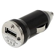 מטען USB 1A קטן לרכב